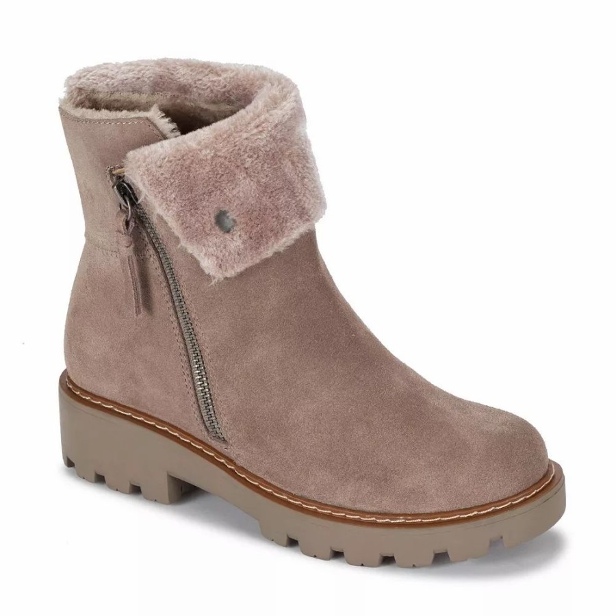 Shoes * | Baretraps Wyoming Women'S Lug Sole Winter Boots Taupe