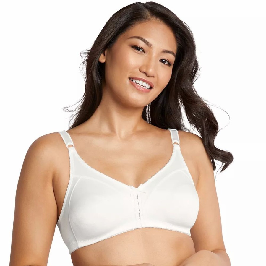 Clothing * | Bali Double Support Comfort-U Wireless Full-Figure Bra 3820