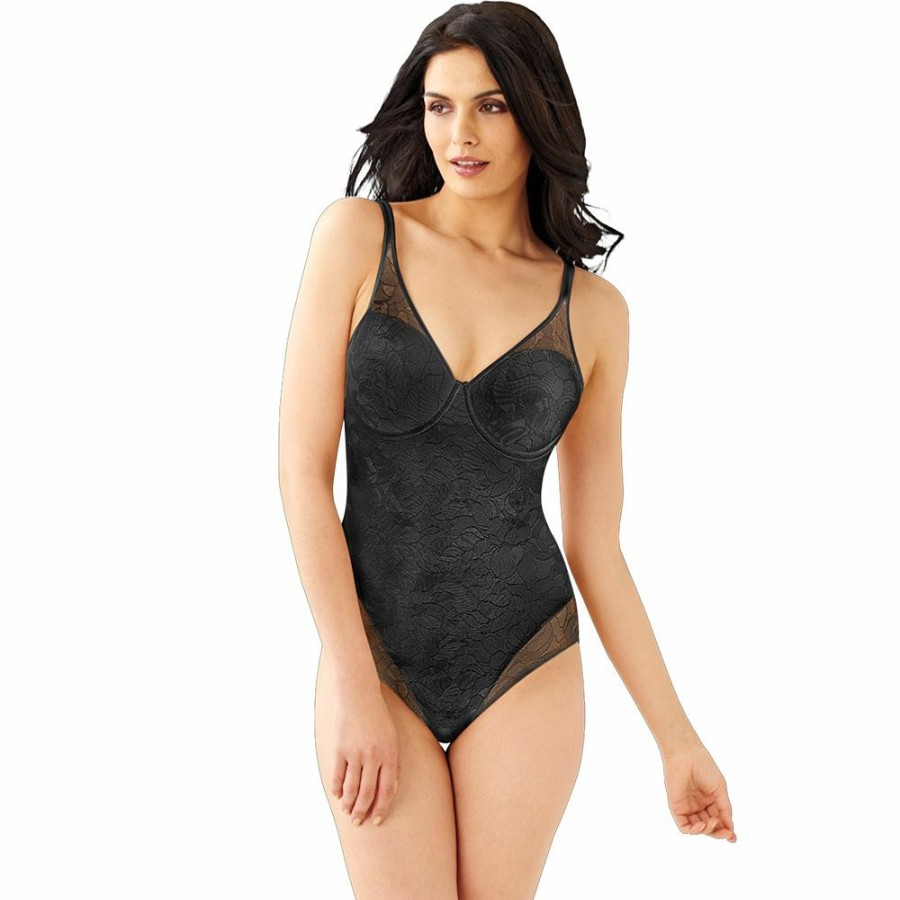 Clothing * | Bali Firm-Control Ultra Light Lace Shaping Body Shaper 6552