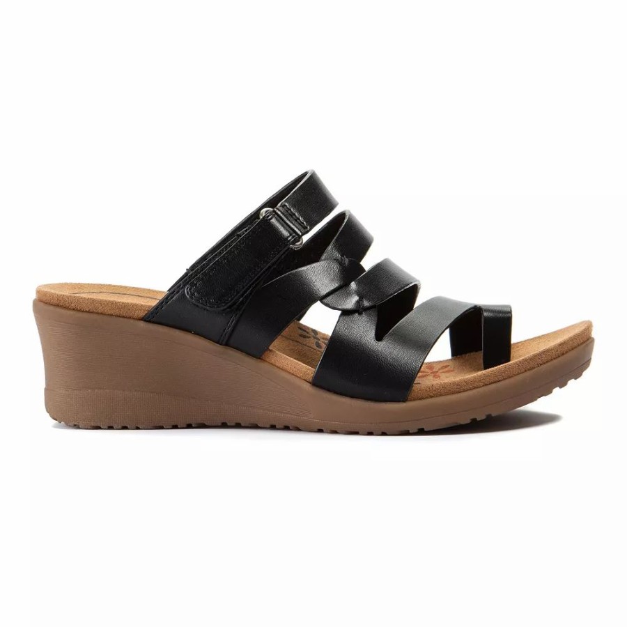 Sandals * | Baretraps Theanna Women'S Wedge Sandals Caramel