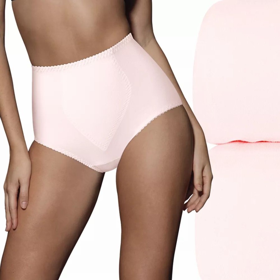 Clothing * | Women'S Bali 2-Pack Cotton Light Control Shaping Brief Panty Set X037