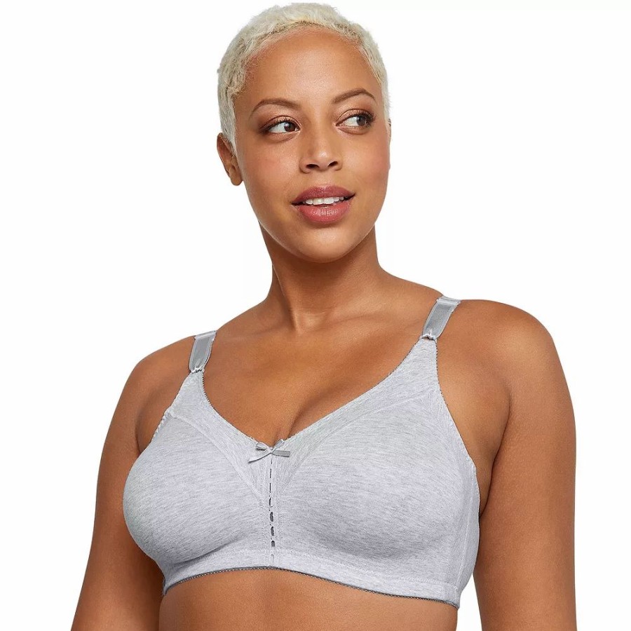 Clothing * | Bali Double Support Comfort-U Back Full-Figure Bra 3036