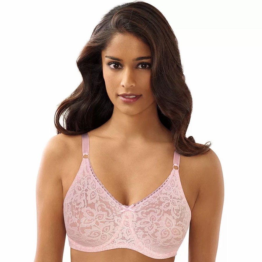 Clothing * | Bali Lace 'N Smooth Comfort-U Back Full-Figure Bra 3432