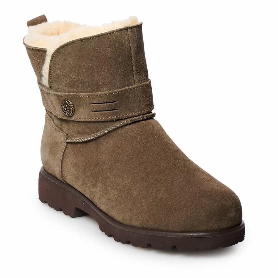 Shoes * | Bearpaw Wellston Women'S Winter Ankle Boots Seal Brown