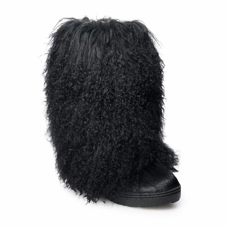 Shoes * | Bearpaw Boetis Ii Women'S Curly Lamb Boots