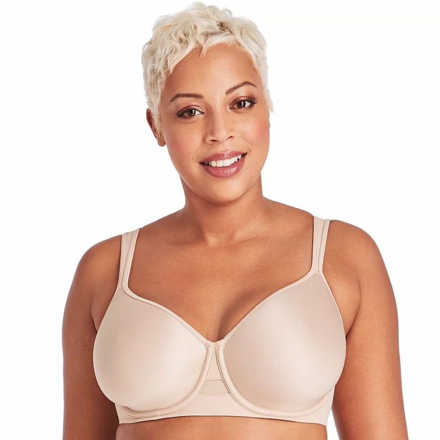 Clothing * | Bali Passion For Comfort Breathable Minimizer Underwire Full Coverage Bra Df3490